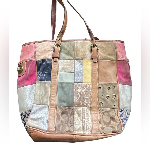 Coach Bags Vintage Coach Patchwork Bag Poshmark